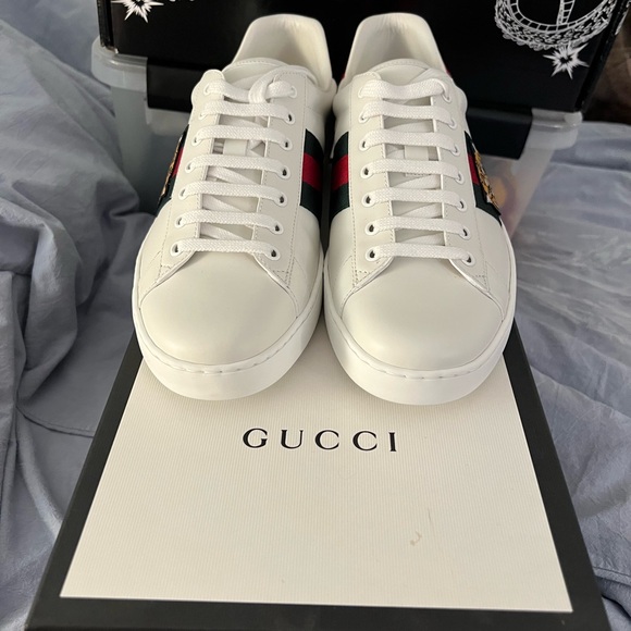 Gucci New Ace GRG Tiger Sneaker - UK 10 - Picture 3 of 12